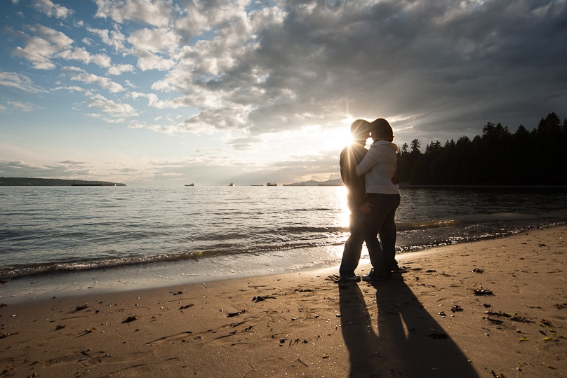 engagement english bay vancouver wedding photographer