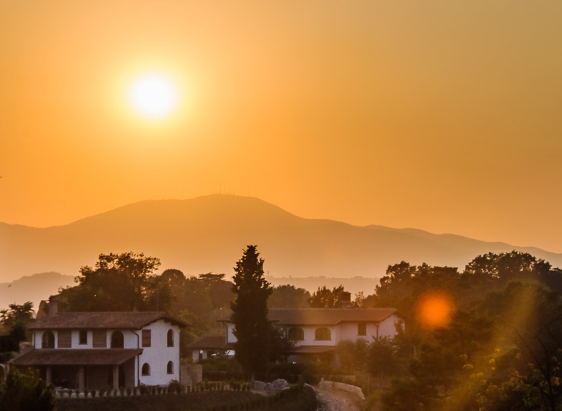 sunset tuscany italy landscape wedding destination photographer